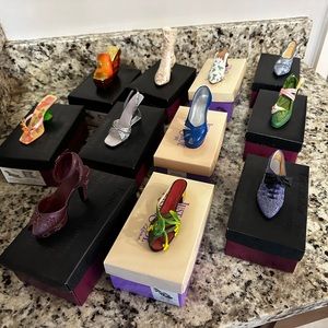Just the Right Shoe - Lot, 11 total with boxes